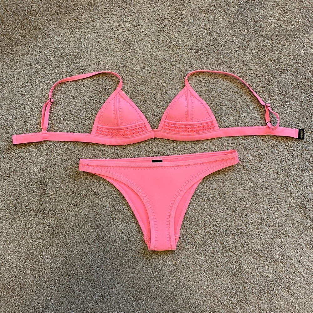 Triangl PINK bikini - Top XS/Bottoms Medium